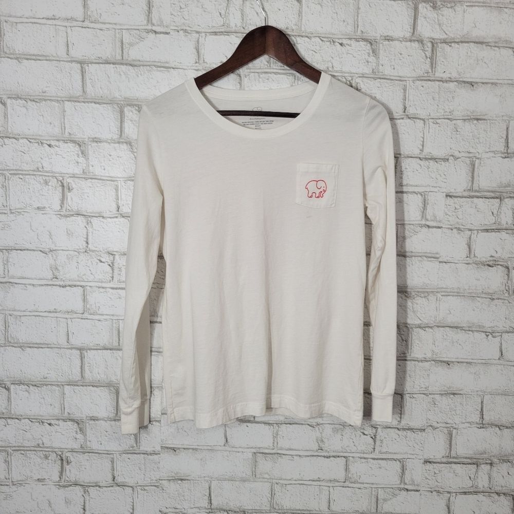 Ivory Ella long sleeve graphic tee